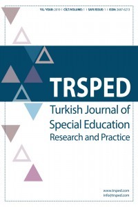 Turkish Journal of Special Education Research and Practice